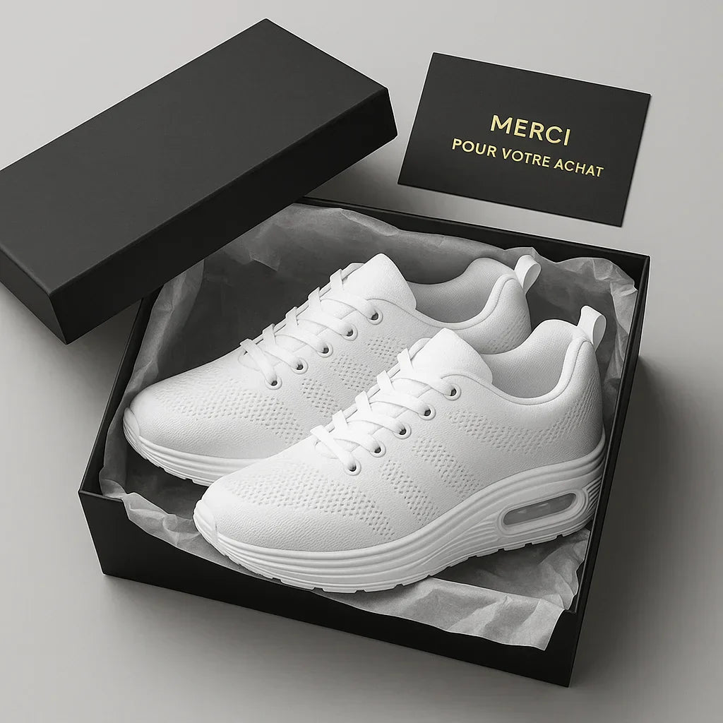 Chaussures orthopédiques avec coussins d'air